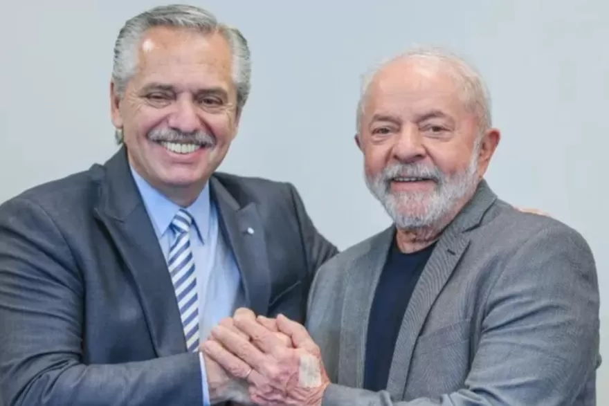 Alberto Fernández y Lula da Silva. ARCHIVO