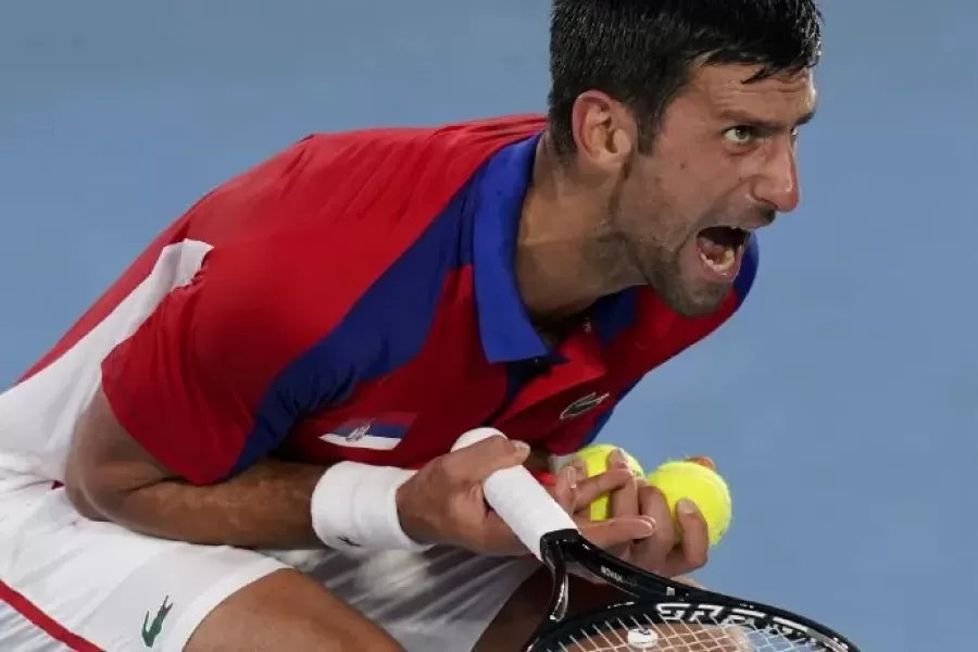 El fuerte enojo de Novak Djokovic con un espectador que lo insultó en el Australian Open