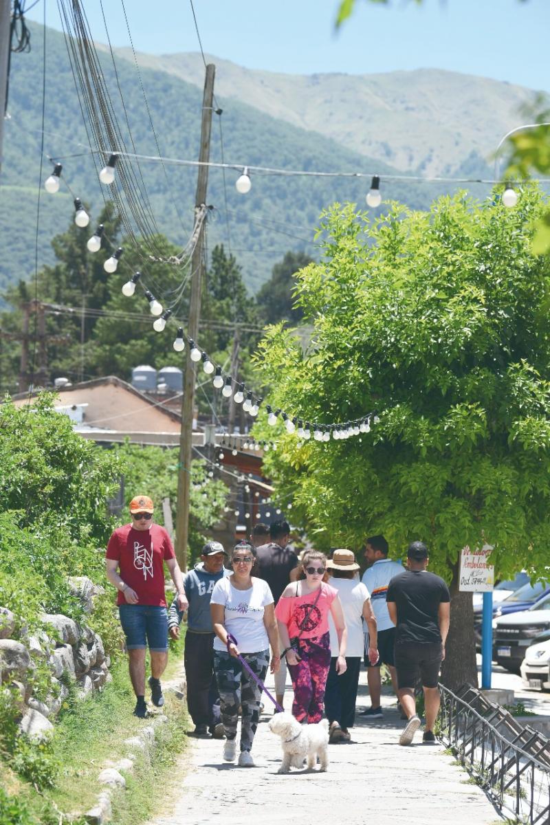 Tafí del Valle se vive en la villa, en los ríos y en los cerros