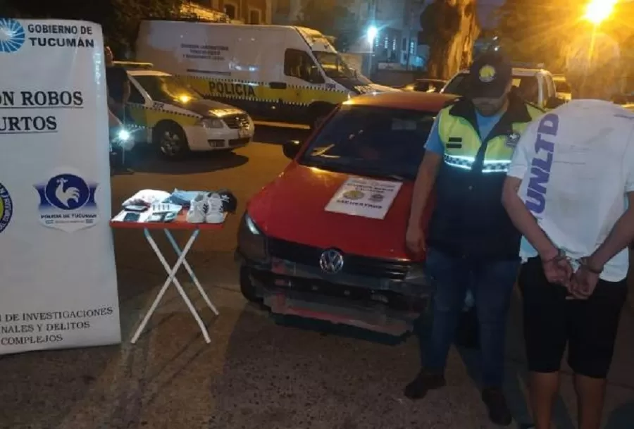 Detuvieron a un hombre que robó haciéndose pasar por policía