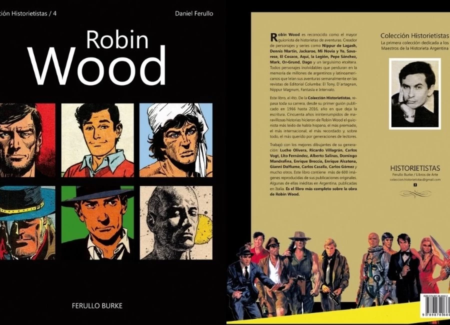 WOOD Y SUS PERSONAJES. Este libro, editado por Ferullo Burke, une la obra y el hombre de una manera pocas veces vista. 