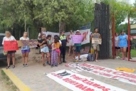 Protesta en San Pedro: Reclamaron por los derechos de los animales en la Reserva