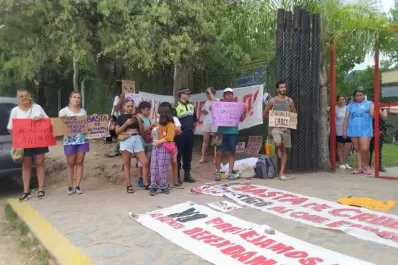Protesta en San Pedro: Reclamaron por los derechos de los animales en la Reserva