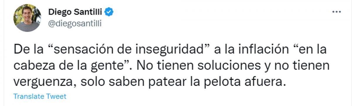 La oposición rechazó las declaraciones de Alberto Fernández sobre la inflación