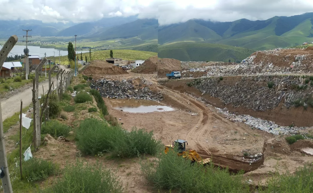 Vecinos de El Mollar amenazan con cortar la Ruta 307, en protesta por el basural a cielo abierto