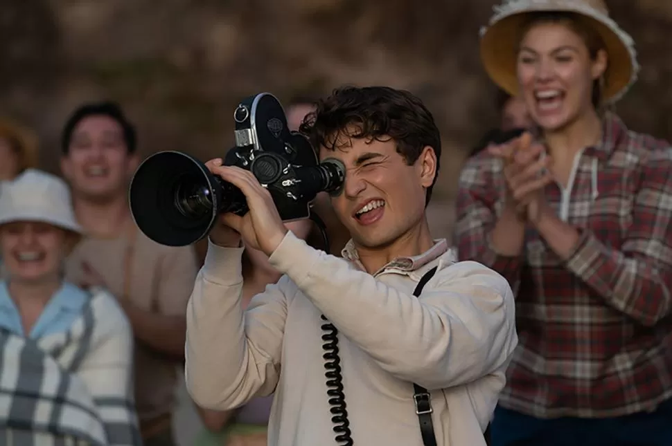 PROTAGONISTA. Gabriel Labelle, el actor que interpreta una versión joven de Steven Spielberg. 