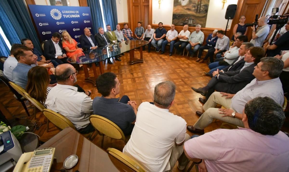 EN CASA DE GOBIERNO. Rossana Chahla fue presentada como candidata a Intendenta. Foto de Comunicación Pública