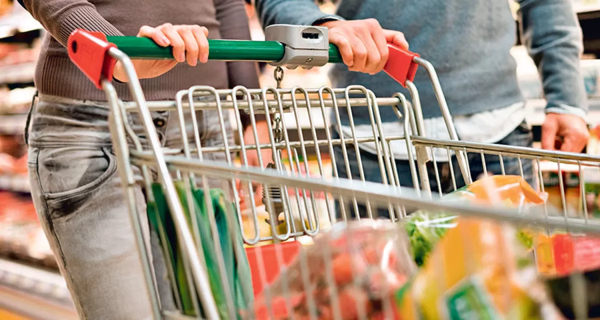 ALIMENTOS. Subieron un 5,5% durante enero.
