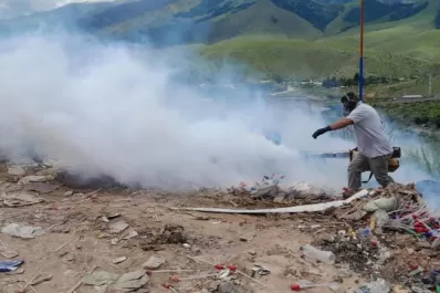 El Mollar: frustran el “piquete” y buscan soluciones al basural