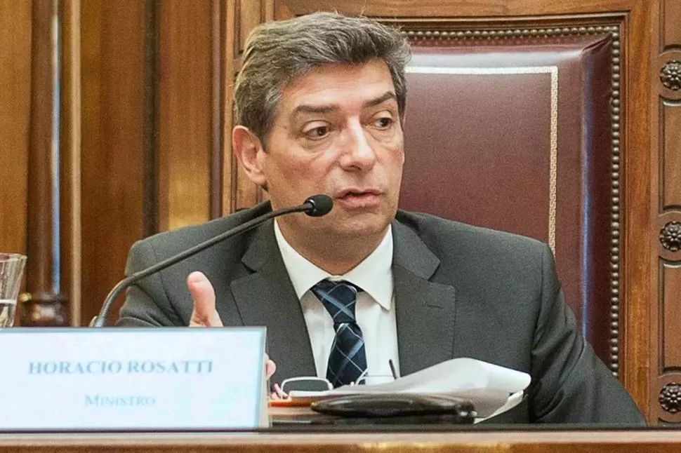 PRESIDENTE DE LA CORTE. Horacio Rosatti.  