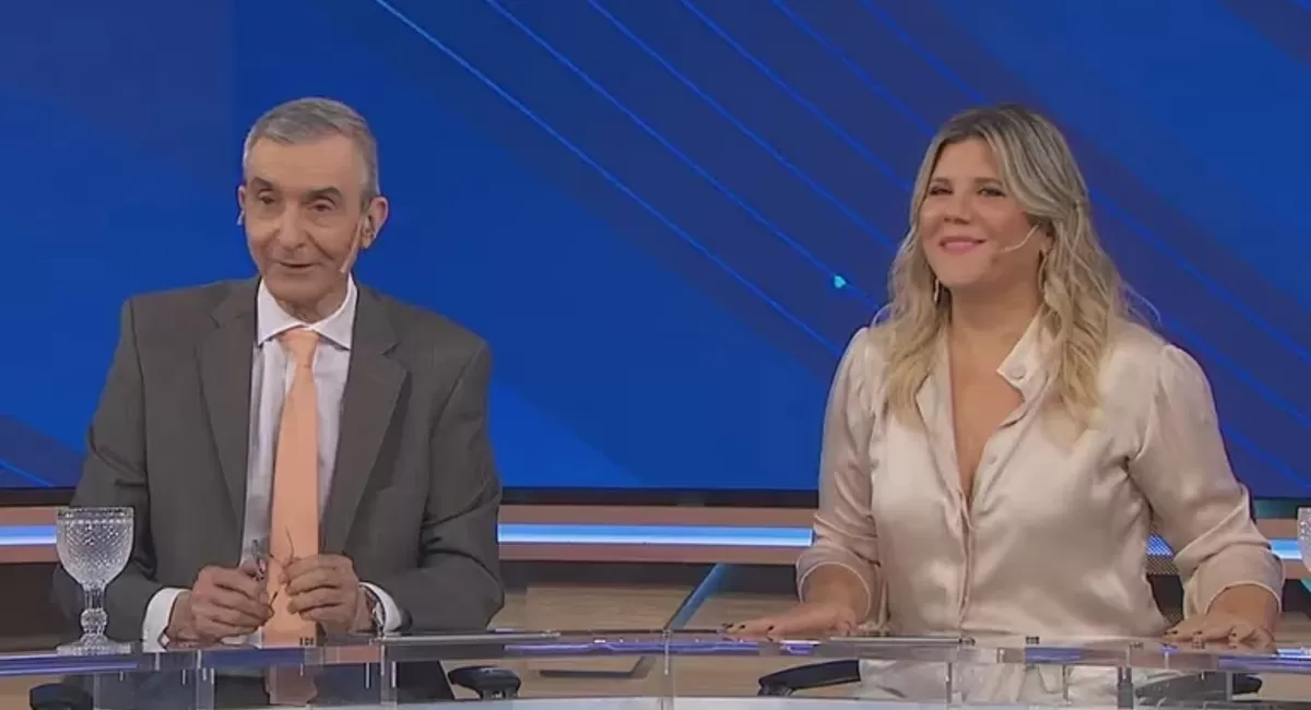 DUPLA. Castro y Metzger son los conductores de la nueva etapa de Telenoche.