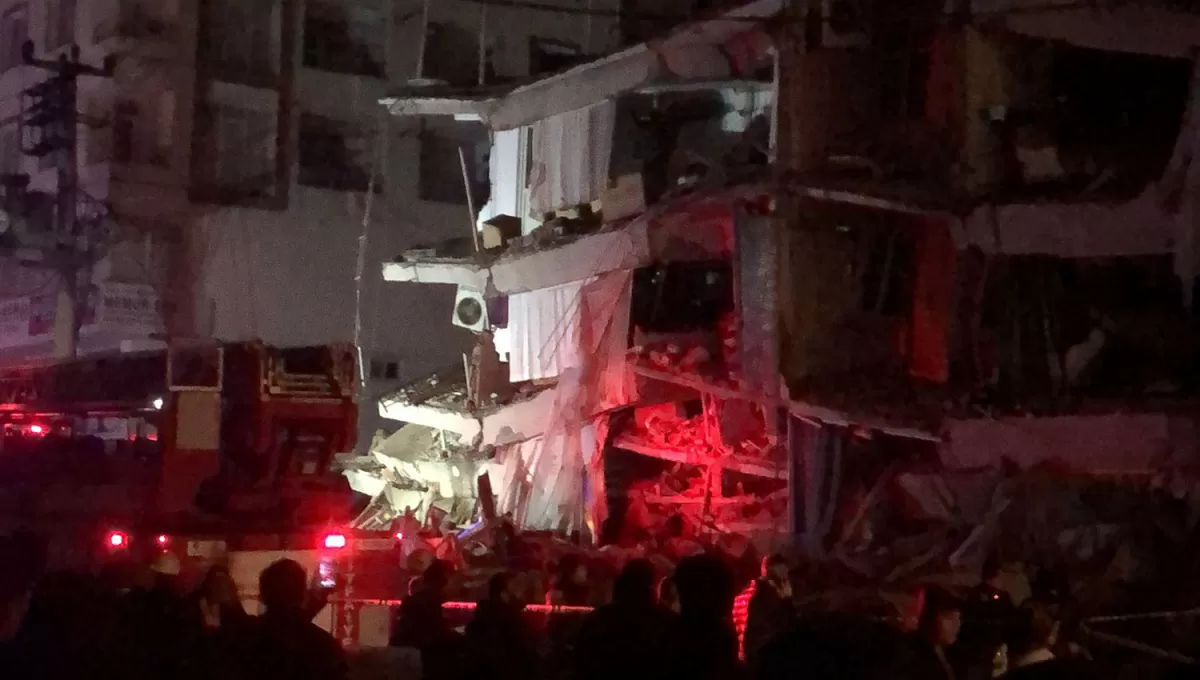 DAÑOS. Todavía no terminaron de relevar los daños ni se contabilizaron víctimas. 