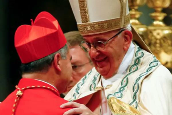 Papa Francisco recibió por sorpresa a un cardenal procesado por corrupción