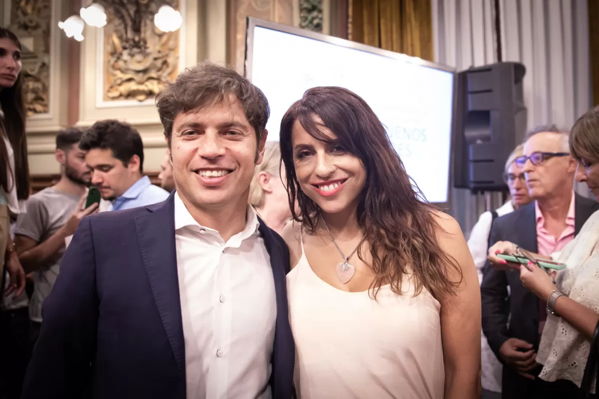 AXEL KICILLOF Y VICTORIA DONDA 