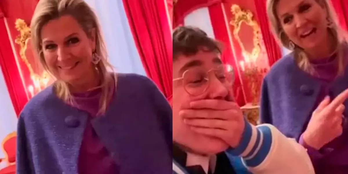 ¿Qué pasó cuando este TikToker confundió el nombre de la Reina Máxima?