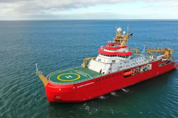 Malvinas: un buque británico navegó ilegalmente por aguas argentinas