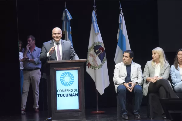 El jefe de campaña de Jaldo gobernador soy yo, arengó Manzur en su reasunción