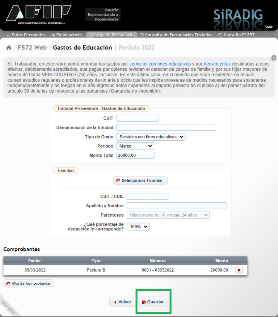 Impuesto a la Ganancias: paso a paso de cómo deducir los gastos educativos en la web de AFIP