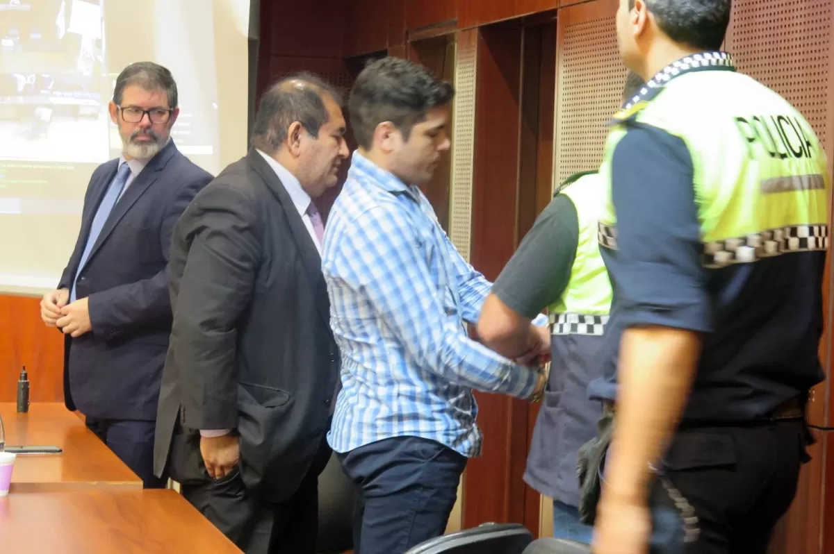 EL CONDENADO POR el crimen. 