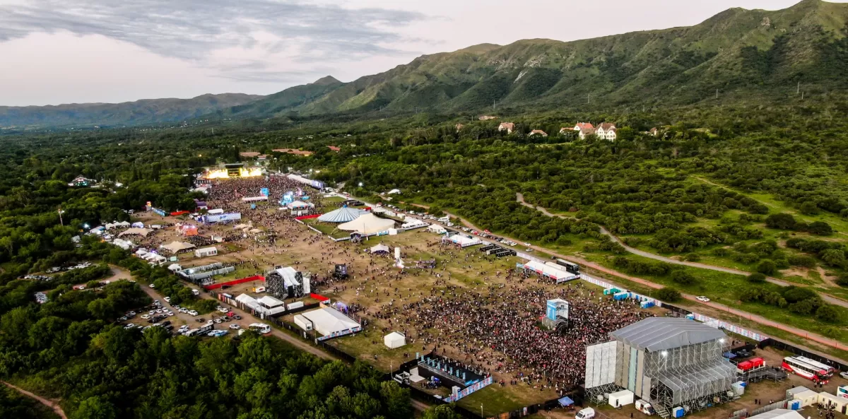 El Cosquín Rock se desarrollará el el aerodromo Santa María de Punilla