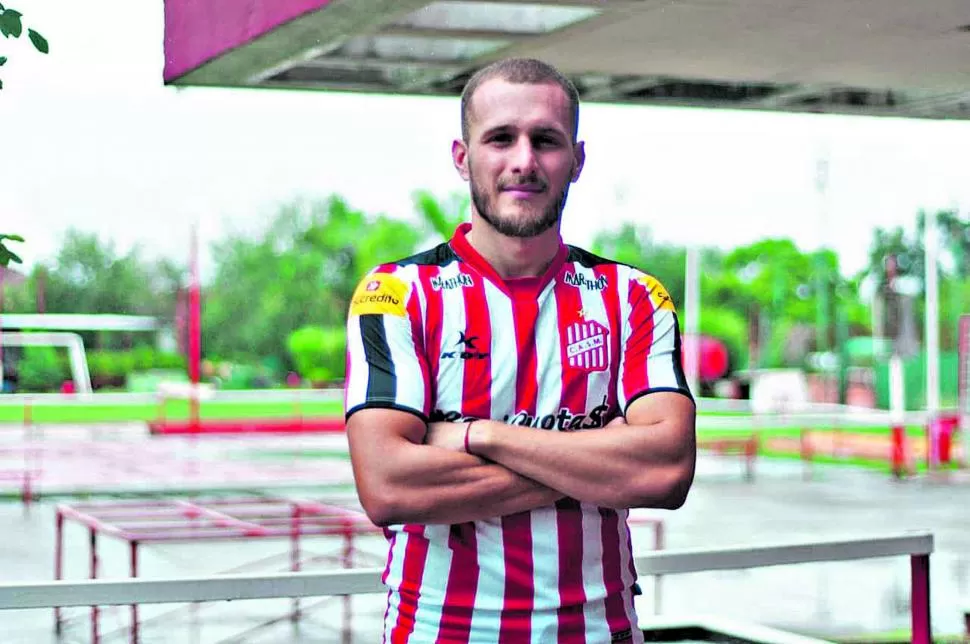 RECUPERÁNDOSE. Dentro de dos meses Sansotre podría volver a la cancha. 