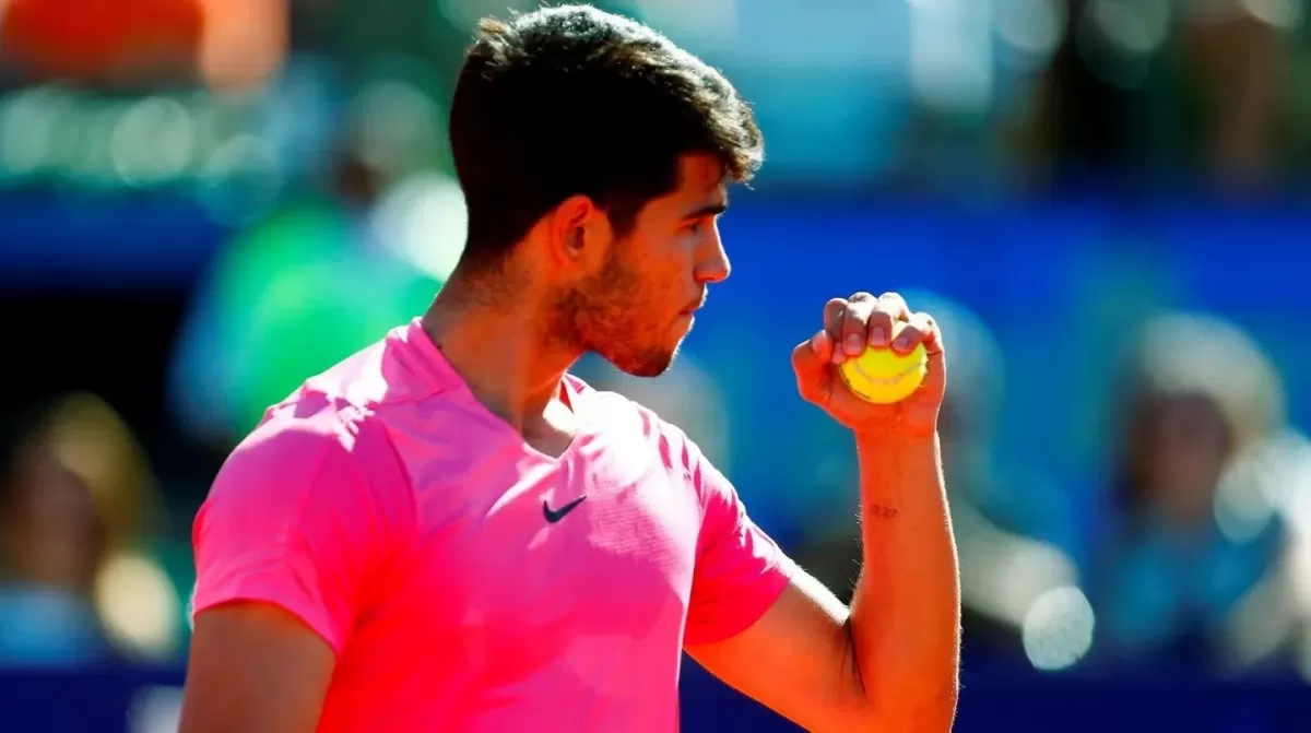 Carlos Alcaraz, campeón del Argentina Open 2023. (Foto: Reuters)