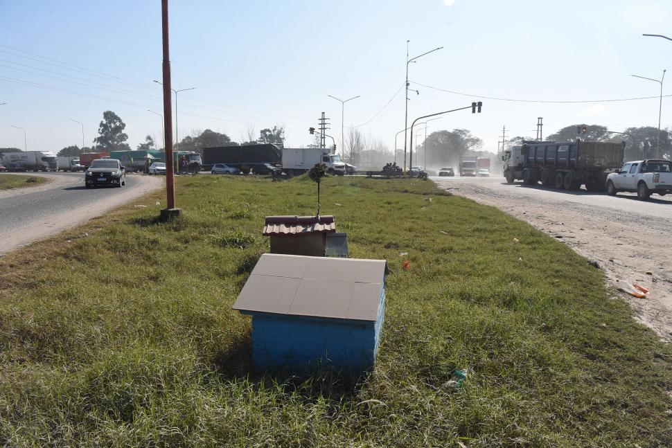 VESTIGIOS DE TRAGEDIAS. Hubo dos accidentes fatales el año pasado  