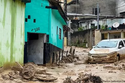 Las lluvias arrasan el sudeste de Brasil y ya cobraron 36 vidas