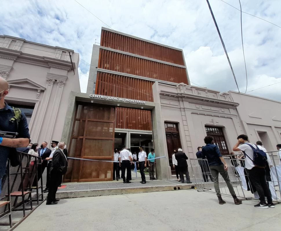 CENTRO JUDICIAL DE MONTEROS. Allí se lleva adelante el proceso. la gaceta / foto de Osvaldo Ripoll 