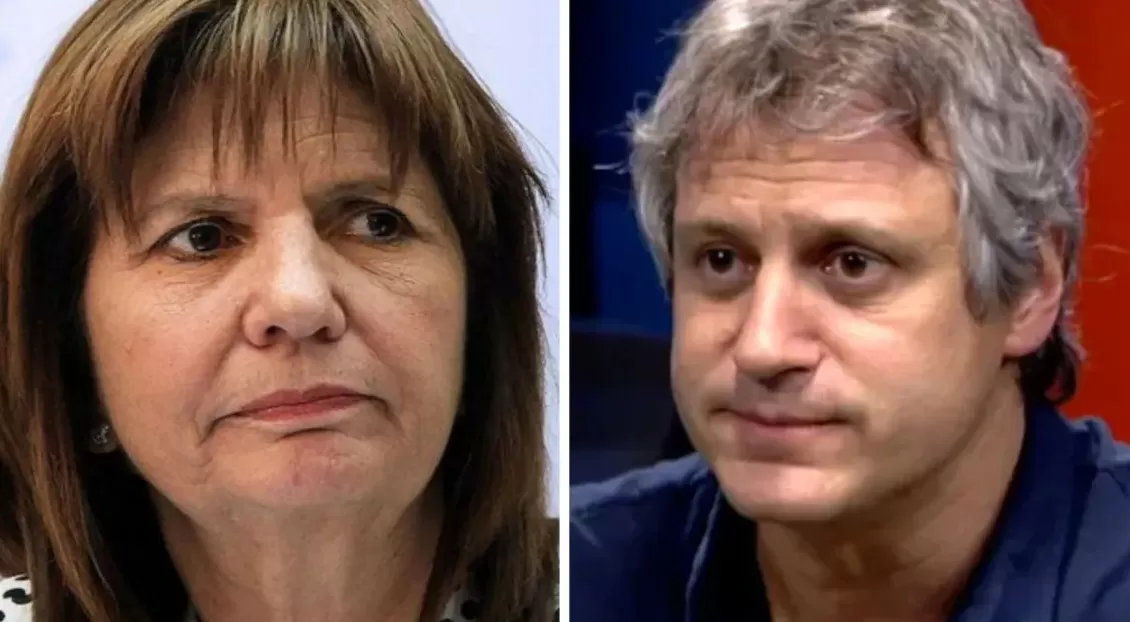 Patricia Bullrich y Felipe Miguel.