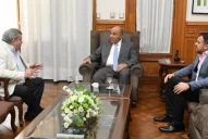 Juan Manzur y Francisco Serra se reunieron en Casa de Gobierno