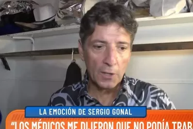 Sergio Gonal habló del complejo problema de salud que atravesó: “La pasé mal”