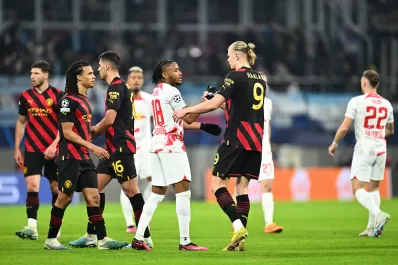 Manchester City no pudo con Leipzig en Alemania