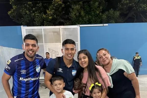 Atlético Tucumán: Con dedicatoria “a lo Di María”