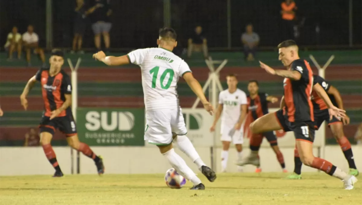 FUERTE EN CASA. Agropecuario consiguió su segunda victoria como local en el torneo.