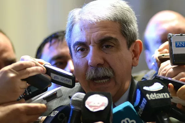 Crimen de Morena: No tengo jurisdicción, no tengo por qué meterme, dijo Aníbal Fernández