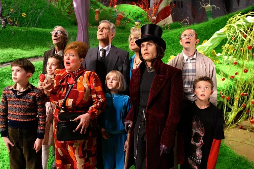 LA MÁS FAMOSA. “Charlie y la fábrica de chocolate” fue llevada al cine, interpretada por Freddie Highmore y Johnny Depp, y dirección de Tim Burton. 