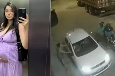 Conmoción en Brasil: mataron a tiros a una mujer embarazada de ocho meses