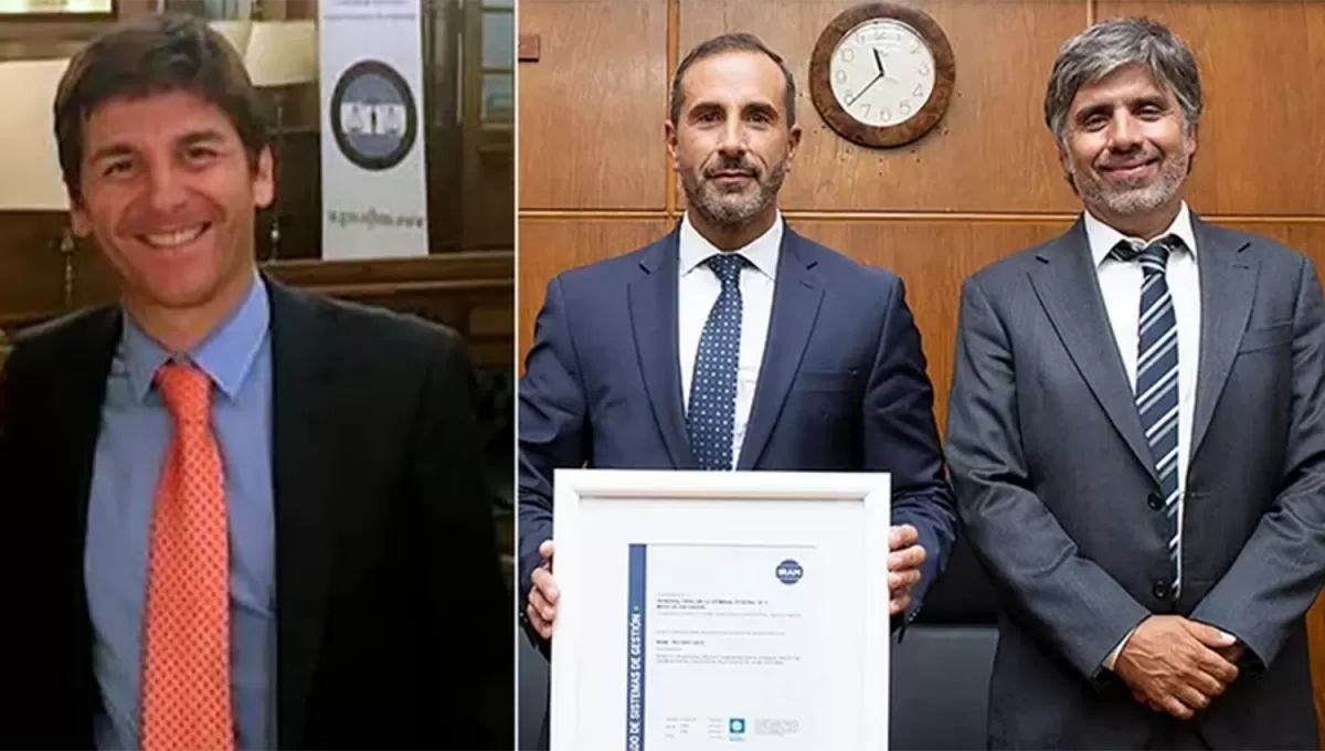 EL TRIBUNAL. Los integrantes del TOF 2 son Jorge Gorini, Rodrigo Giménez Uriburu y Andrés Basso 