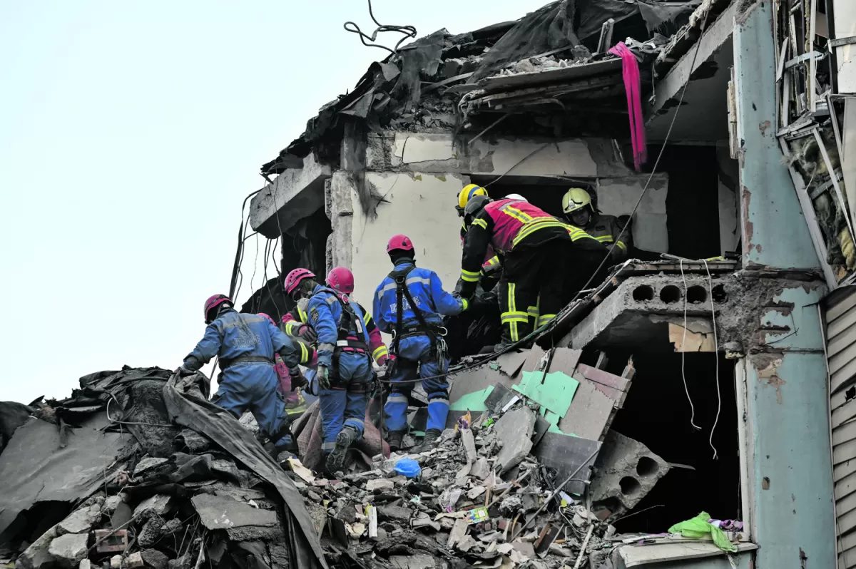 Reclaman una zona segura en torno a la central de Zaporiyia