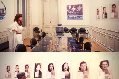 Pablo Yedlin recorrió el salón que inauguró Cristina kirchner en el Senado