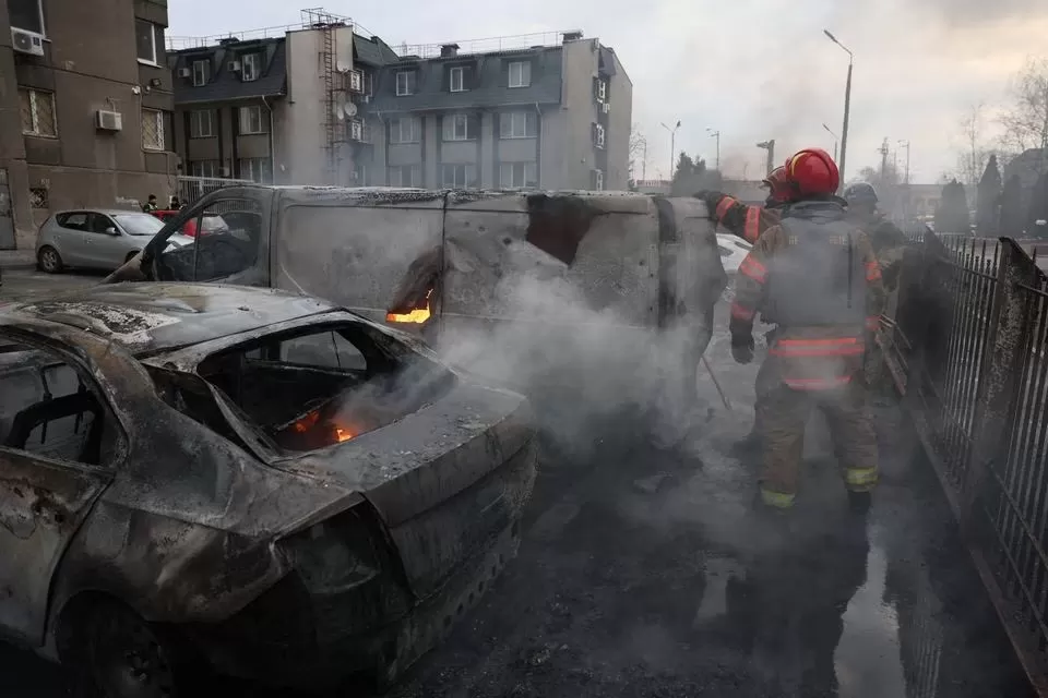 NUEVOS ATAQUES RUSOS. Dejaron casi una decena de muertos. FOTO TOMADA DE REUTERS.