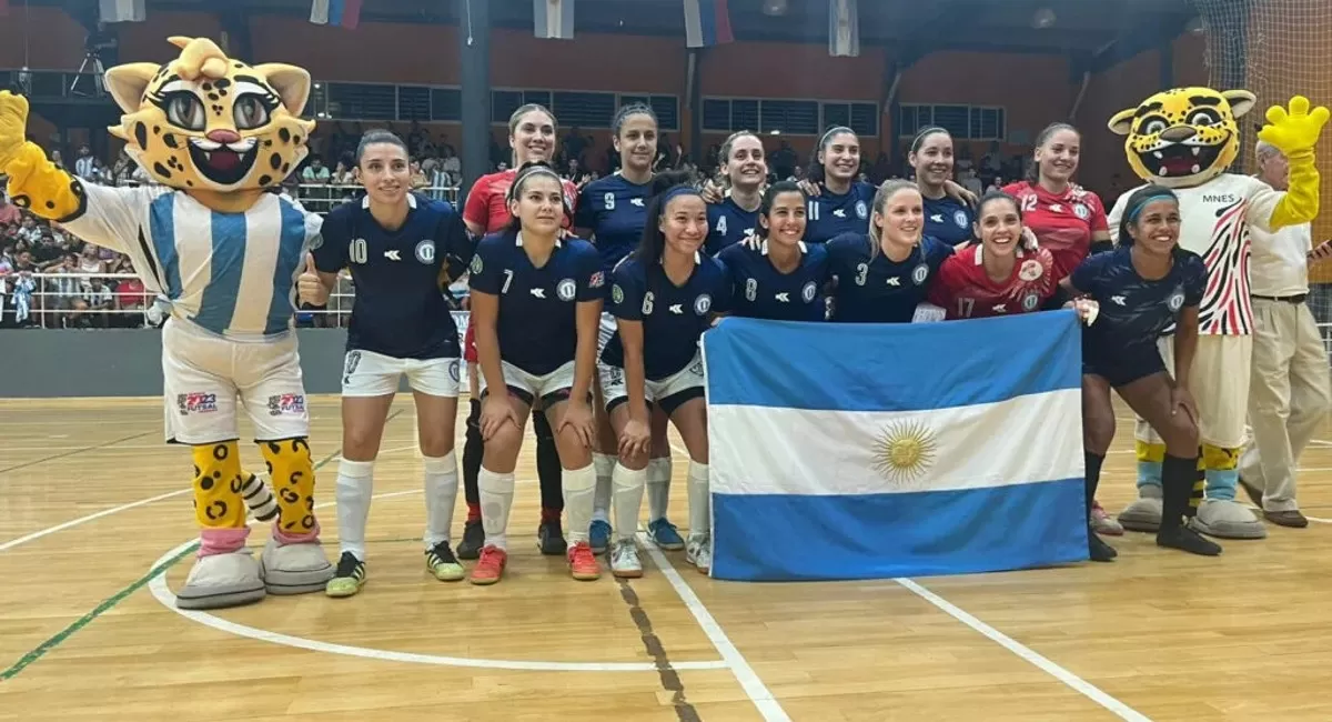 FUTSAL FEMENINO. La Selección argentina buscará el pase a la gran final. Foto tomada de misionesonline.net.