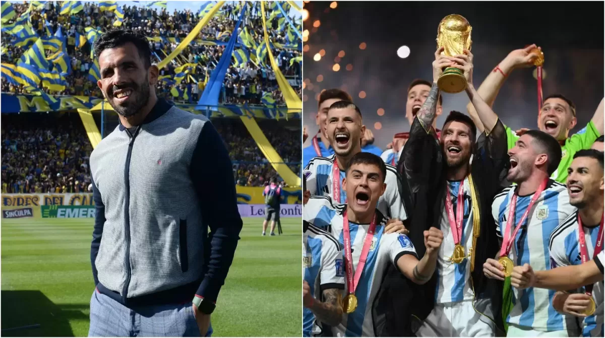 Carlos Tevez habló sobre la Selección argentina: “hoy vemos al Messi que nos encanta a todos”