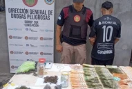 Aguilares: en un allanamiento secuestraron drogas, dinero y detuvieron a un hombre