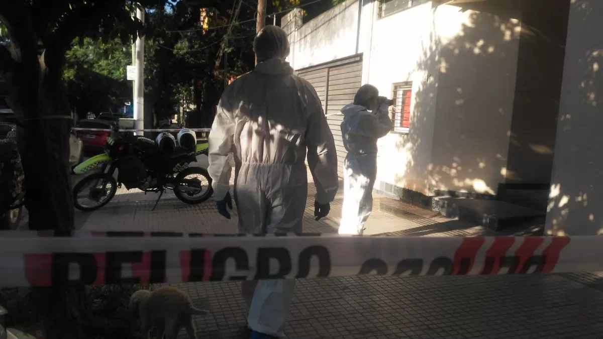 Peritos reunieron pruebas en el edificio. FOTO MINISTERIO PÚBLICO FISCAL