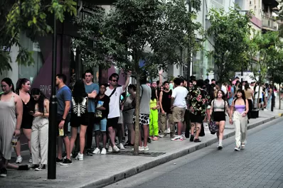 Trueno en Tucumán: algunos fans lo esperaron desde el mediodía