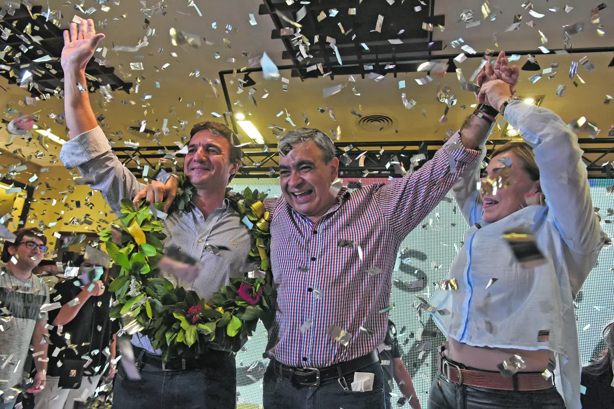 COMO EN LAS NACIONALES DE 2021. Sánchez y Alfaro volverán a compartir las boletas de JxC el próximo 14 de mayo. Foto de Archivo LA GACETA / Diego Aráoz