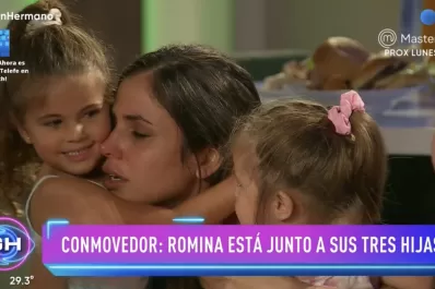 Gran Hermano: cómo fue el conmovedor reencuentro de Romina con sus hijas