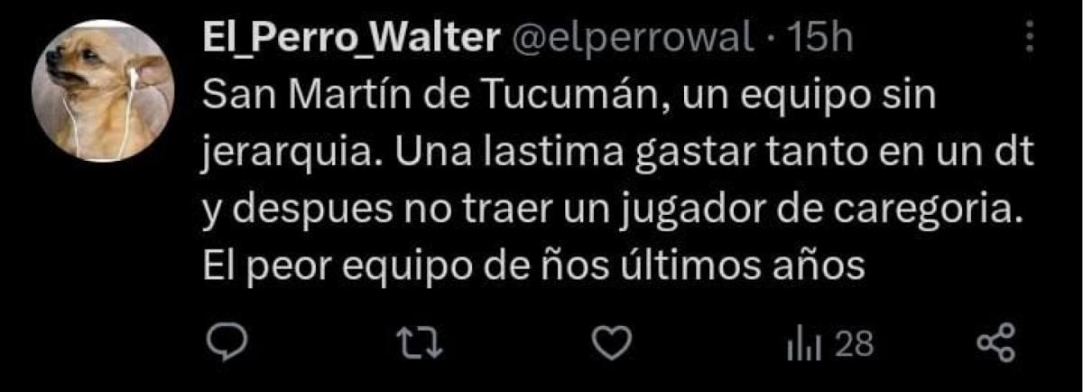 Enojo, reclamos y búsqueda de responsables: qué se dijo en las redes tras la derrota de San Martín de Tucumán